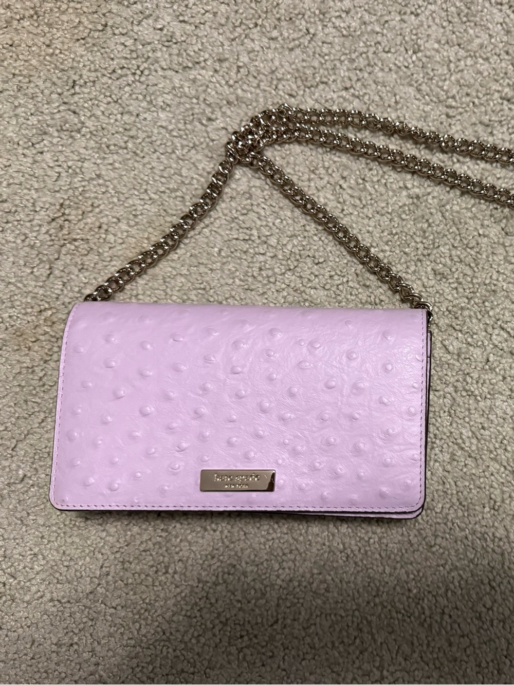Kate Spade Lavender Mist Isabeli crossbody purse